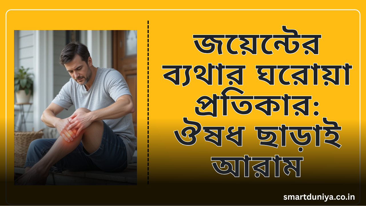 জয়েন্টের ব্যথার ঘরোয়া প্রতিকার: ঔষধ ছাড়াই আরাম