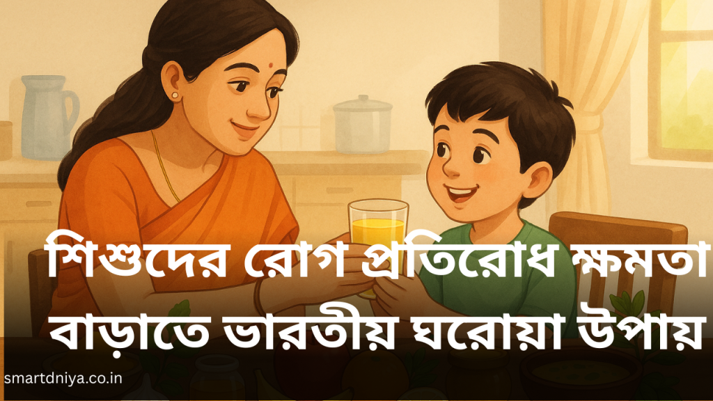 Indian Home Remedies to Increase Child Immunity