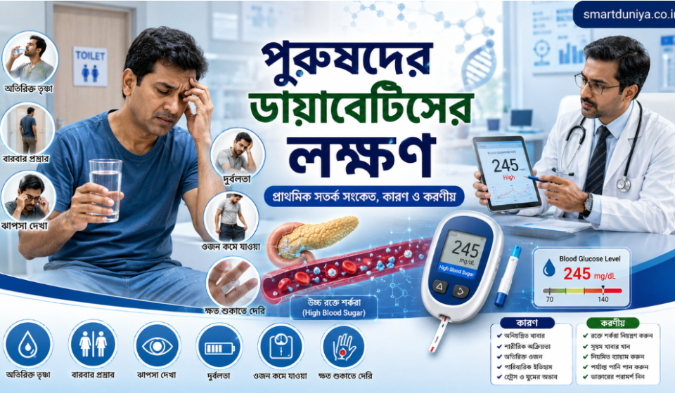 symptoms of diabetes in men