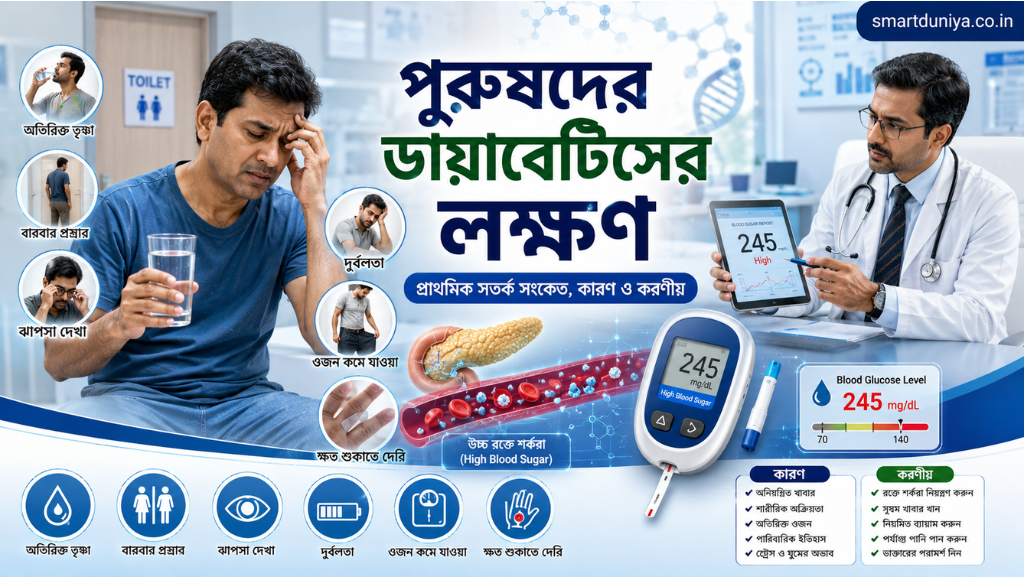 symptoms of diabetes in men