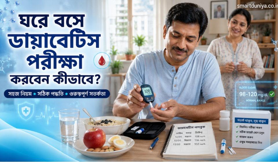 how to check diabetes at home