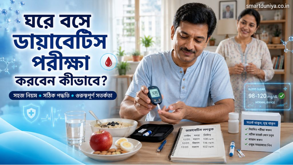 how to check diabetes at home