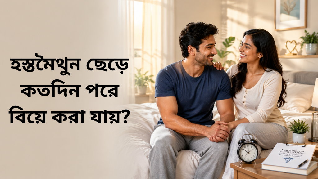 হস্তমৈথুন ছেড়ে কতদিন পরে বিয়ে করা যায়?